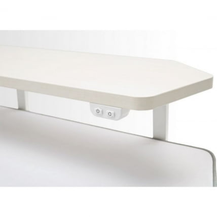 Стол для компьютера (для геймеров) с подставкой под клавиатуру и электрической регулировкой по высоте Еурека ЕРК-ЕД71-МВ / Eureka ERK-ED71-MW_10