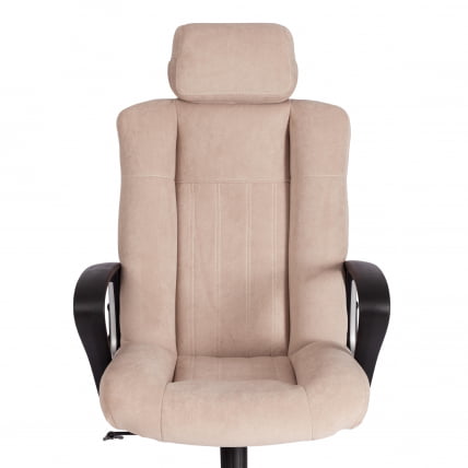 Кресло ОКСФОРД хром флок , бежевый, 7 / OXFORD_5