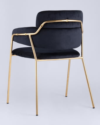 Стул Полин Темно-синий_3