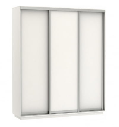 Шкаф-купе трехдверный Экспресс Трио Элемент 1800х2400х Белый снег / 1800х2400h_0