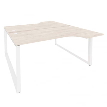 Рабочая станция на О-образном м/к ОНИКС О.МО-Д.СА-1 Денвер Светлый/Белый / ONIX O.MO-D.SA-1_0