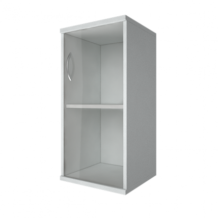 Шкаф низкий узкий правый Рива А.СУ-3.2 Пр Белый / Riva_0