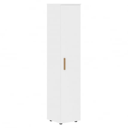 Шкаф-колонка с глухой дверью правый Форта ФХC 40.1 Р Белый премиум / Forta FHC R_0