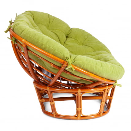 Диван МАМАСАН/МАМАСАН 23/02 В /с подушкой/ подушка 182х119 см, 169х102х80 см, Хоней (мед), флок, олива, 23 / MAMASAN/МАМАСАН W Honey_1