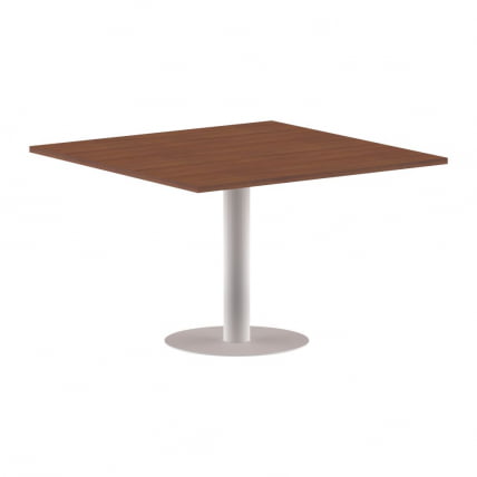 Конференц-стол на 4 человека ИМАГО ПРГ-6 Орех французский-белый / IMAGO_0