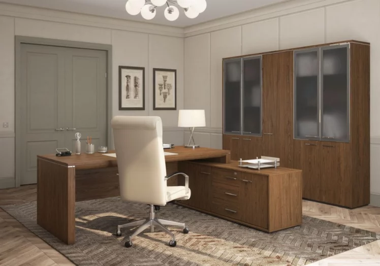 Кабинет руководителя ВЕЛАР набор №1 Дуб табачный / VELAR_1