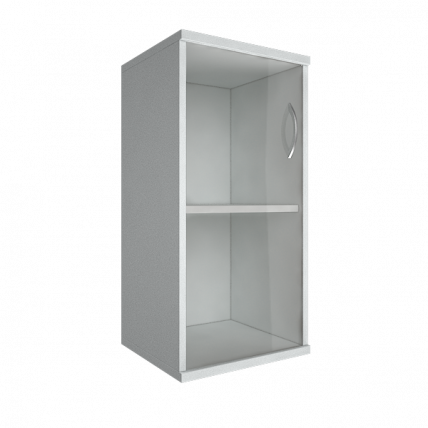 Шкаф низкий узкий левый Рива А.СУ-3.2 Л Белый / Riva_0