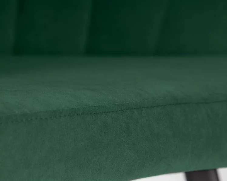 Стул обеденный ДОБРИН НАОМИ (ЭМАЛЬ ЧЕРНЫЙ МУАР велюр Катаниа Изумруд) / DOBRIN NAOMI Catania Izumrud)_8