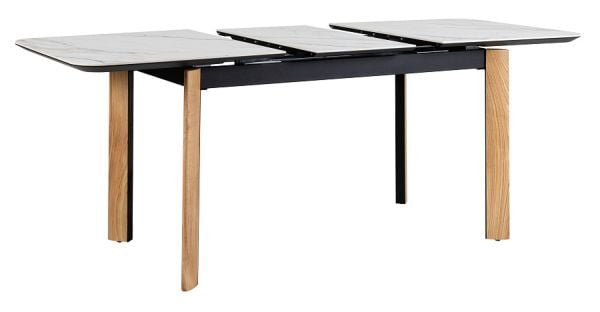 Стол раздвижной Комби Серамиc 120-150 Аутоматиc Натур//Лигхт марбле / Combi Ceramic Automatic Natur//Light marble_1