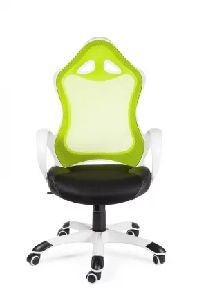 Кресло офисное Тесла CКС0398Х01 Вхите греен / CX0398H01 White green_5