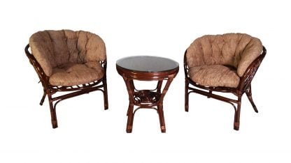 Комплект Багама дуэт, подушки светлые полные Бахама14 миндаль матовый / Bahama14_0