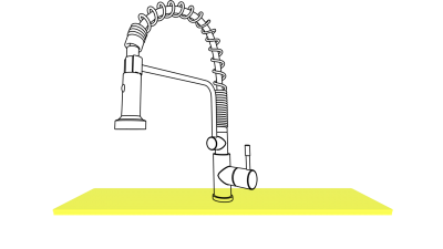 Подставка под кран Кит Кракен ВИНГ-ГРЕЕК ПодставкаПодКранВИНГ-ГУЛФЙЕЛ / Kit Kraken WING-GREEK ПодставкаПодКранWING-GULFYEL_0