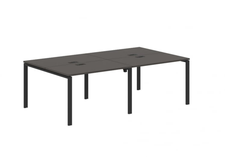 Бенч-система 4-местная ЕДИС ЕУВСТ 2313 Мокко Черный / EDIS EUWST_0