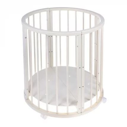 Кровать-трансформер 6-в-1 Меррй Хаппй 01 Слоновая кость / Merry Happy_1