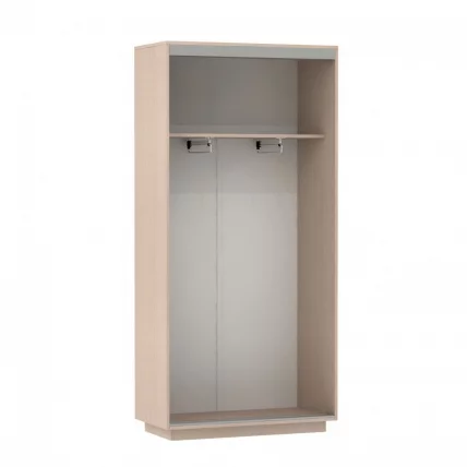 Шкаф-купе двухдверный Экспресс Мини дуб молочный/венге_1