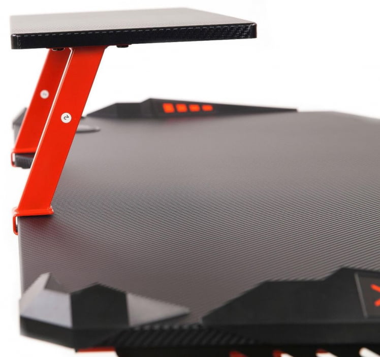 Геймерский стол СКИЛЛ CТГ-001 Красный / SKILL CTG-001_6