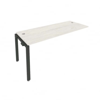 Проходной наборный элемент рабочей станции Метал Сйстем Б.ПРС-СП-1.5 Белый/Антрацит / Metal System_0