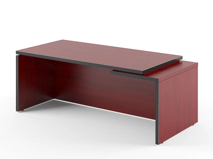 Стол руководителя правый ТCТ 189 Р (Вишня Мемфис) / TCT R_0