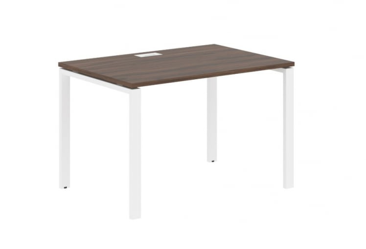 Стол письменный ЕДИС ЕУСТ 1180 Дуб Денвер темный Белый / EDIS EUST_0
