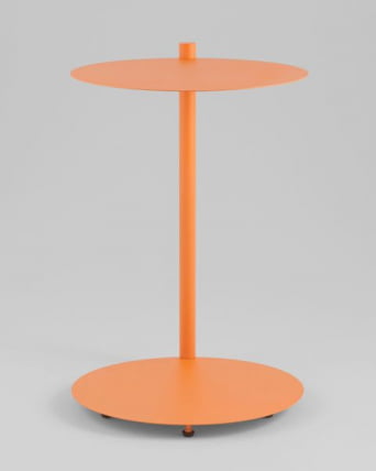 Журнальный столик Сиара металл оранжевый / Siara_3