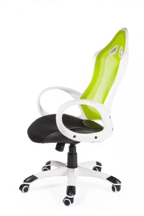 Кресло офисное Тесла CКС0398Х01 Вхите греен / CX0398H01 White green_1