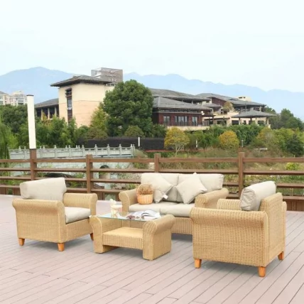 Комплект мебели из иск. ротанга АФМ-4018А Беиге / AFM-4018A Beige_0