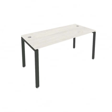 Стол письменный МЕТАЛ СЙСТЕМ Б.СП-4 Наварра/Антрацит / METAL SYSTEM_0