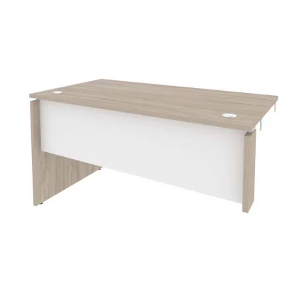 Стол-приставка левый к опорным элементам ОНИКС О.СПР-3.7Л Дуб Аттик/Белый / ONIX O.SPR-3.7L_0