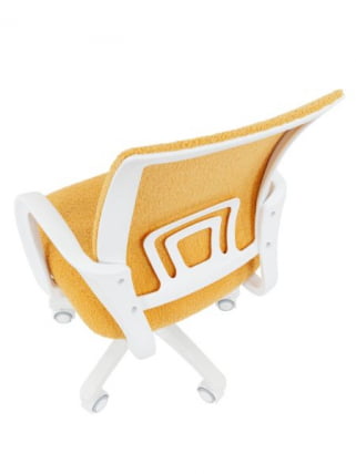 Детское кресло CХАИРМАН ТИН (КИДС) 103 белый пластик БАРНИ (БАРНИ) Лимон / CHAIRMAN (KIDS) (BARNI)_2