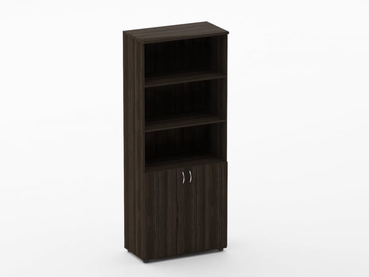 Шкаф высокий полуоткрытый Твин 16.16.141 Дуб светлый / Twin_0