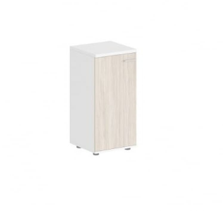 Шкаф низкий левый Сигма СГ.816.ВХ.ОЛ.Л Белый Дуб светлый / Sigma SG.816.WH.OL.L_0
