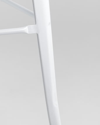 Стул барный Толикс Белый / Tolix_6