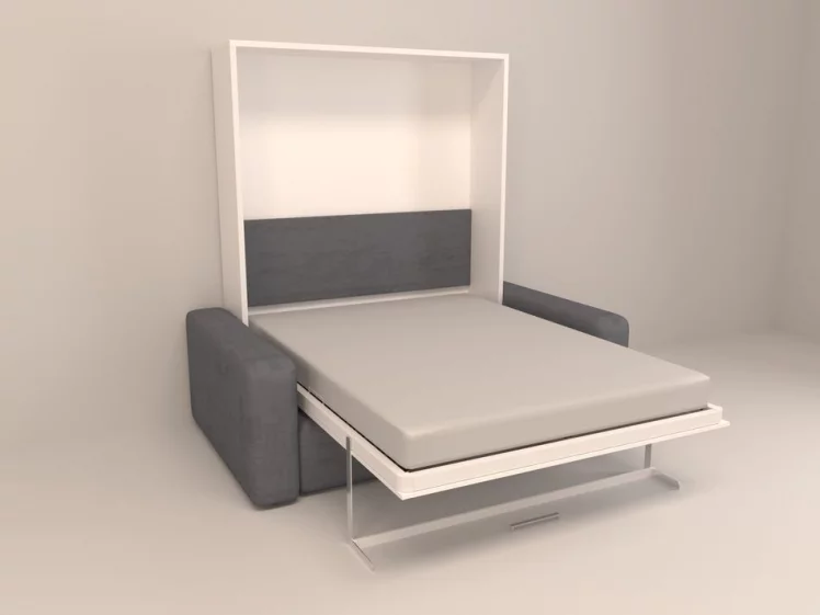 Диван-кровать трансформер Смарт 1 с пуфом К 1600 Венге_3