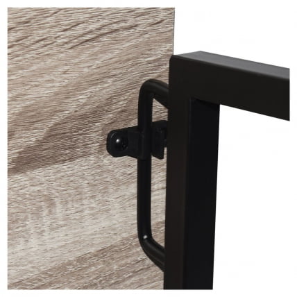 Стол на металлокаркасе БРАБИКС ЛОФТ CД-001 Дуб антик / BRABIX LOFT CD-001_6