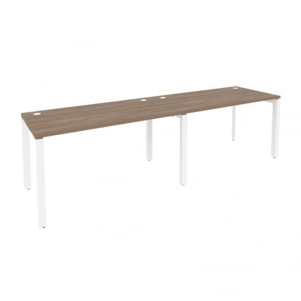 Рабочая станция на П-образном м/к ОНИКС О.МП-РС-2.3.7 Дуб Аризона/Белый / ONIX O.MP-RS-2.3.7_0