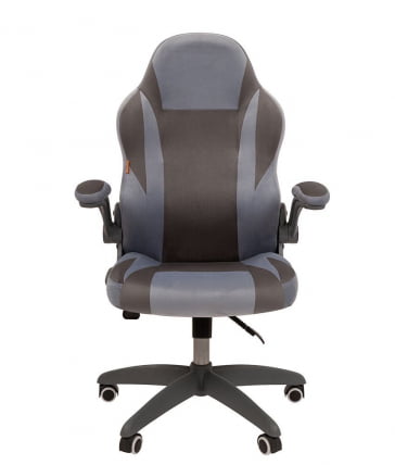 Кресло для геймеров CХАИРМАН ГАМЕ 55 Голубой-серый / CHAIRMAN GAME_1