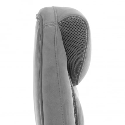 Кресло руководителя Камбридге металБЛ велюр/ткань, серый, 29/12 / Cambridge metalBL_9