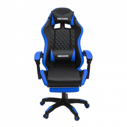 Кресло 892-1 цвет черный/синий с массажем 892-1-блаcк-блуе-масс / 892-1-black-blue-mass_1