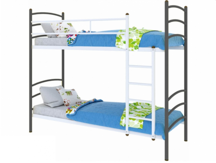 Кровать Милана Дуо 900х1900 Черная / Duo_0