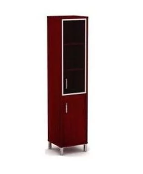 Стеллаж стекло в раме В431.4 Л Венге магия / L_0