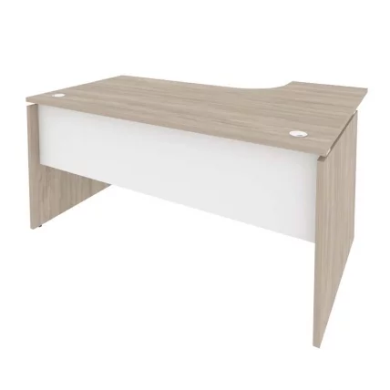 Стол эргономичный левый ОНИКС О.СА-4Л Дуб Аттик/Белый / ONIX O.SA-4L_0