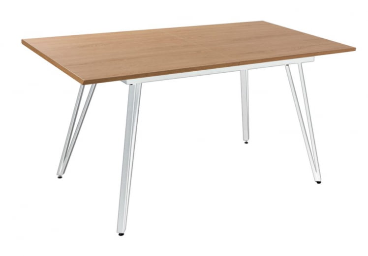 Стол раскладной Диего 140-180 вхите Дуб Корбридж / white_0