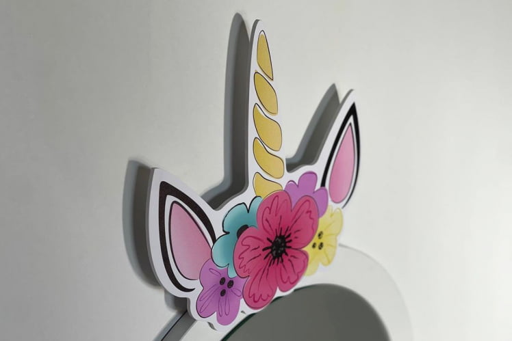 Набор детский Единорожка МК-0020 Белое дерево/белый (плюш) / MK-0020_5