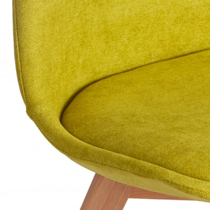 Стул ТУЛИП СОФТ (мод. 053В) дерево/пластик/ткань, 49,5 кс 54,5 кс 84 см, Светло-зеленый (Лигхт греен) ЛЙ1701-8 / TULIP SOFT (mod. 053V) x x (Light green) LY1701-8_7