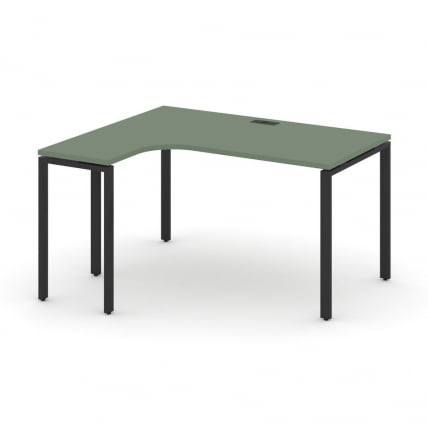 Стол эргономичный левый CОНCЕПТ CН.ОСА-002(Л) Кобо Черный / CONCEPT CN.OSA-002(L)_0