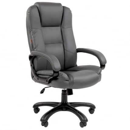 Кресло офисное CХАИРМАН 600 экокожа Серый / CHAIRMAN_0