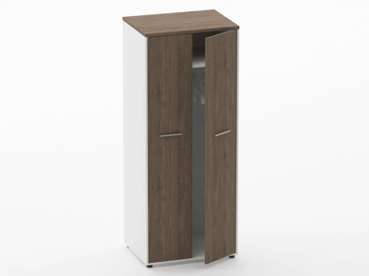 Шкаф для одежды 4 широкий, глубокий Дека 10.19.303 Дуб Верцаска/Белый / Deka_1