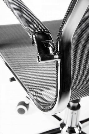 Кресло офисное Хельмут ЛБ ХА-102-01 низкая спинка Серый / LB HA-102-01_4