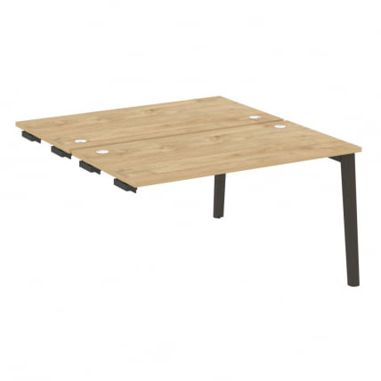 Стол-приставка двойной к опорным элементам ОНИКС ВООД ОВ.Д.СПР-3.7 Тиквуд Светлый/Темный / ONIX WOOD OW.D.SPR-3.7_0