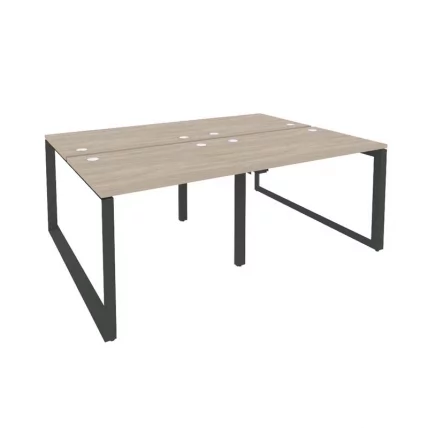 Рабочая станция на О-образном м/к ОНИКС О.МО-Д.РС-4.1.7 Дуб Аттик/Антрацит / ONIX O.MO-D.RS-4.1.7_0